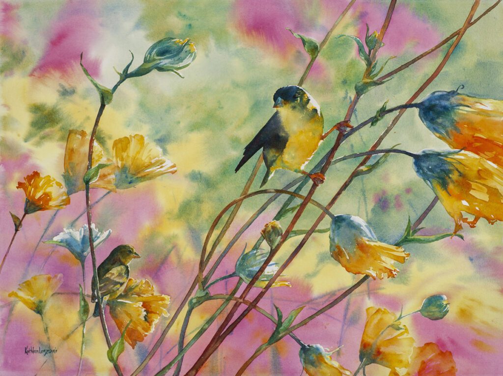 Kathleen Lanzoni, watercolor artist, Boulder Colorado