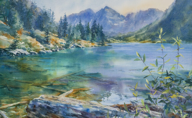 Kathleen Lanzoni, watercolor artist, Boulder Colorado